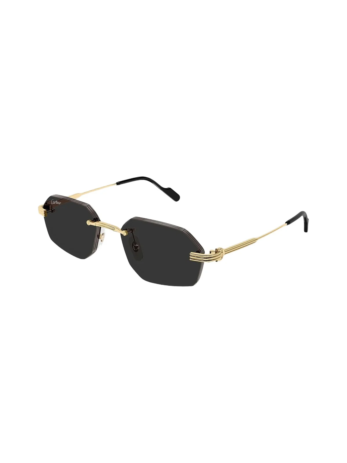 Men's Première de 54MM 24K-Gold-Plated Rimless Geometric Sunglasses Men's Première de 54MM 24K-Gold-Plated Rimless Geometric Sunglasses
