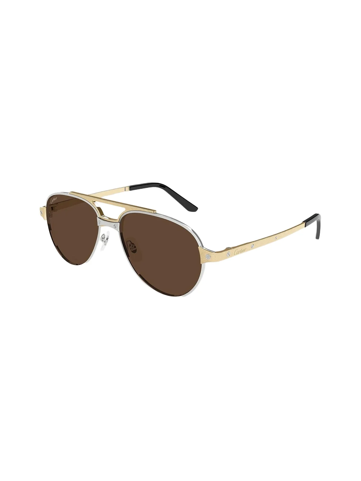 Cartier Women's Santos Evolution 59MM Pilot Sunglasses