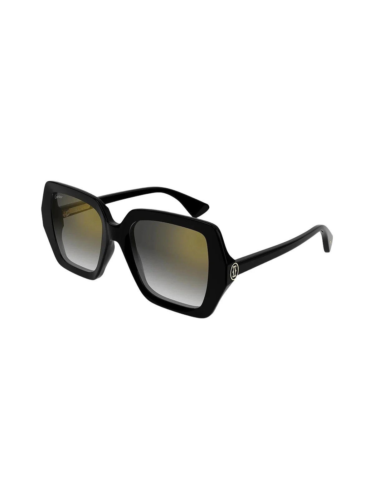 Cartier Women's C Decor 24K Goldplated 58MM Butterfly Sunglasses
