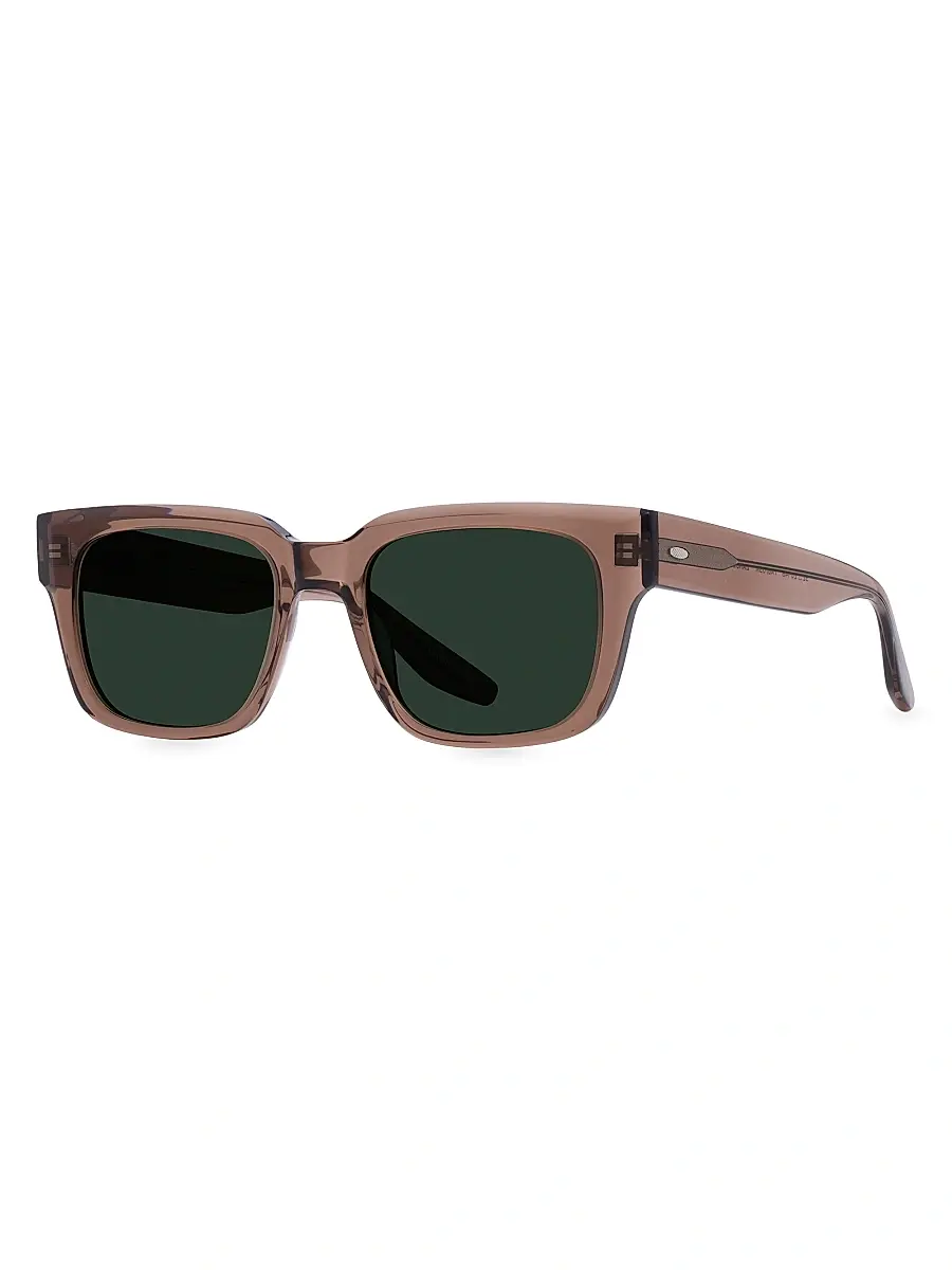 BARTON PERREIRA Men's Zander 52MM Square Sunglasses