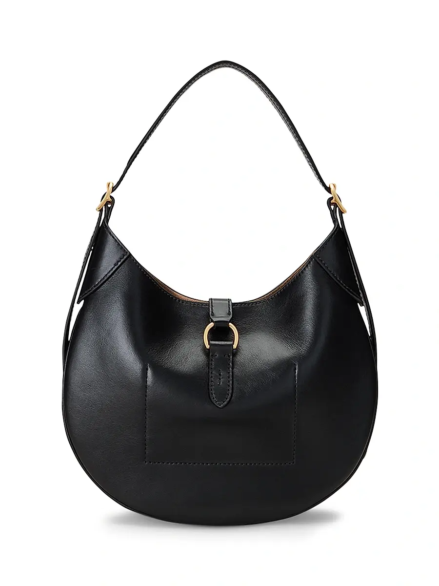 Polo Ralph Lauren Women's Polo ID Small Leather Bag | Thumbnail 4 Polo Ralph Lauren Women's Polo ID Small Leather Bag | Thumbnail 4