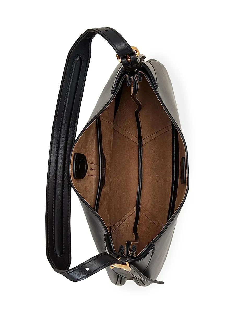 Polo Ralph Lauren Women's Polo ID Small Leather Bag | Thumbnail 5 Polo Ralph Lauren Women's Polo ID Small Leather Bag | Thumbnail 5