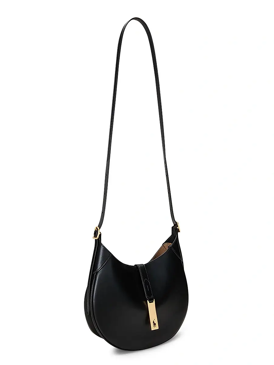 Polo Ralph Lauren Women's Polo ID Small Leather Bag | Thumbnail 7 Polo Ralph Lauren Women's Polo ID Small Leather Bag | Thumbnail 7