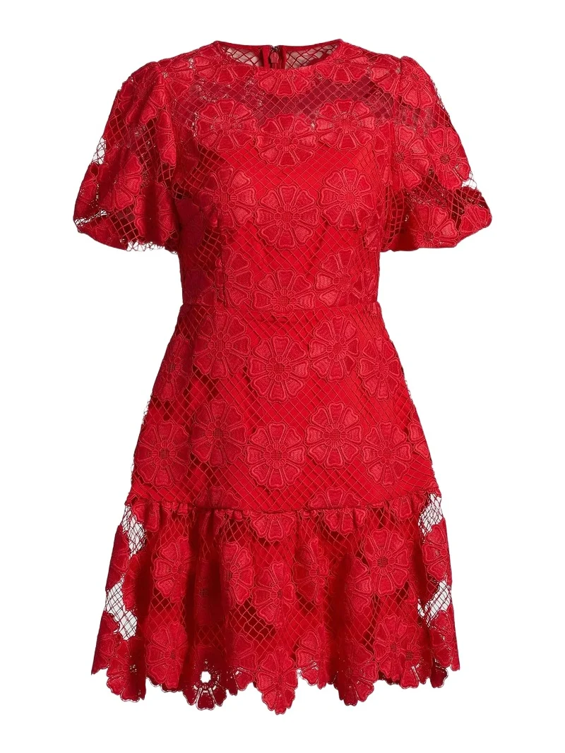 Milly Women's Yasmin Lace Minidress