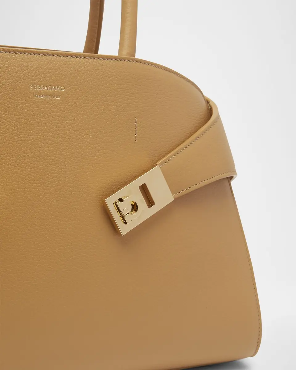 Ferragamo Hug Small Leather Top-Handle Bag | Thumbnail 5 Ferragamo Hug Small Leather Top-Handle Bag | Thumbnail 5