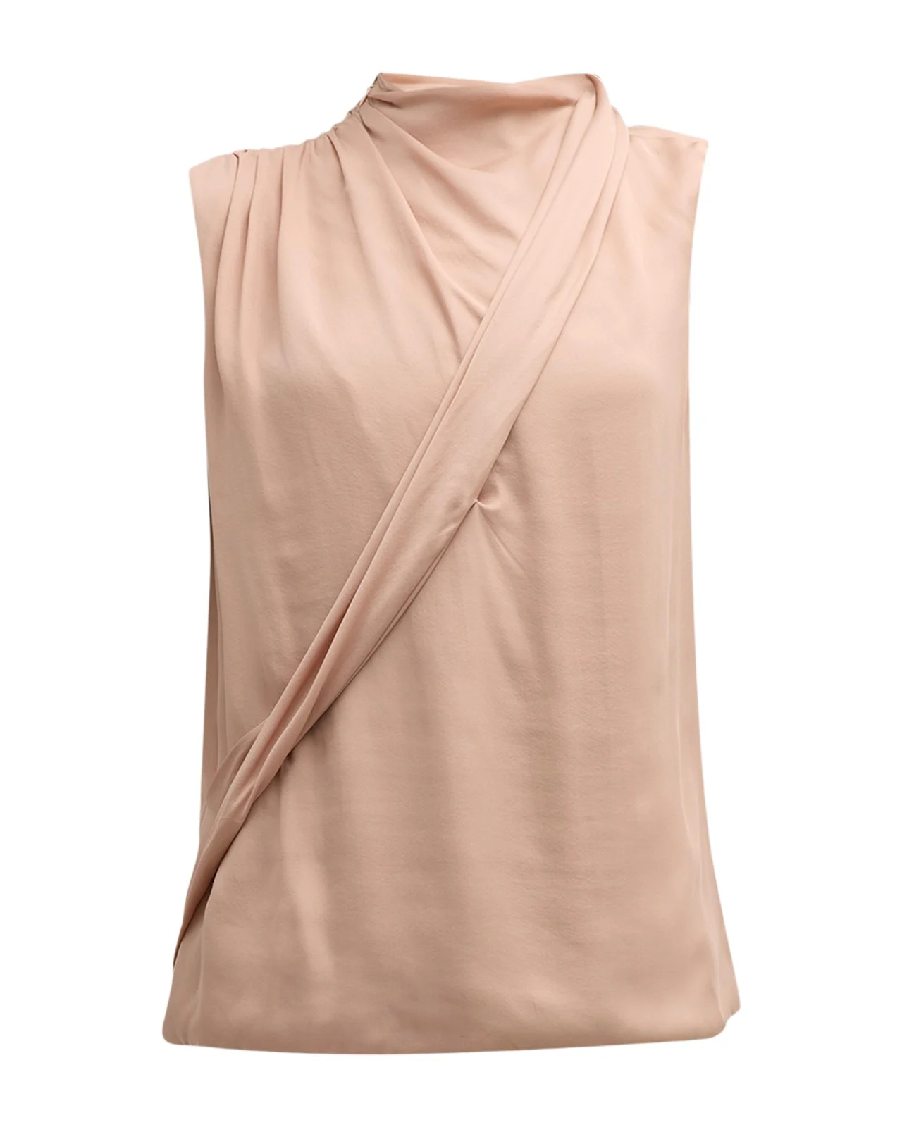 Silk Cross-Front Blouse Silk Cross-Front Blouse