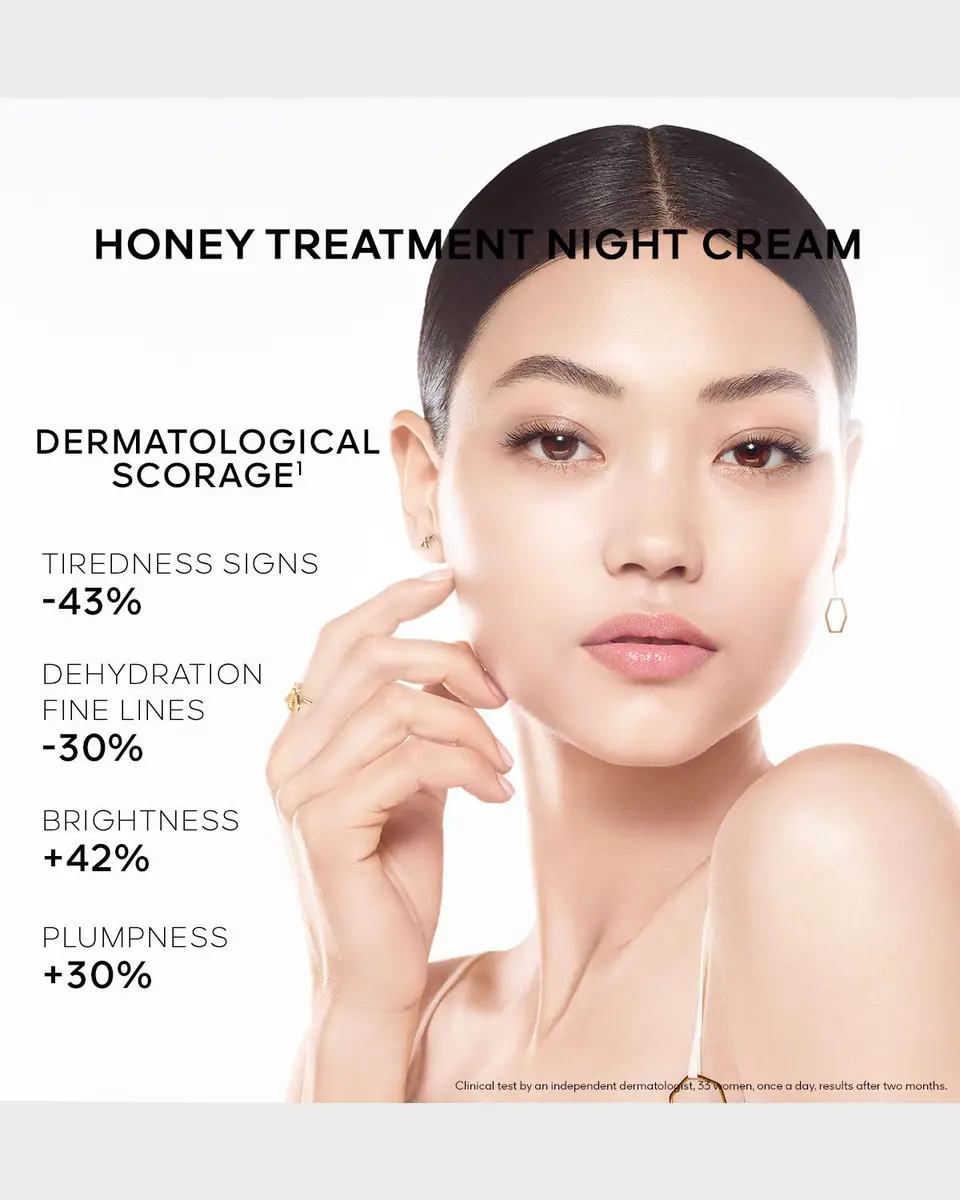 Guerlain Abeille Royale Honey Treatment Night Cream with Hyaluronic Acid, 1.7 oz. | Thumbnail 3 Guerlain Abeille Royale Honey Treatment Night Cream with Hyaluronic Acid, 1.7 oz. | Thumbnail 3