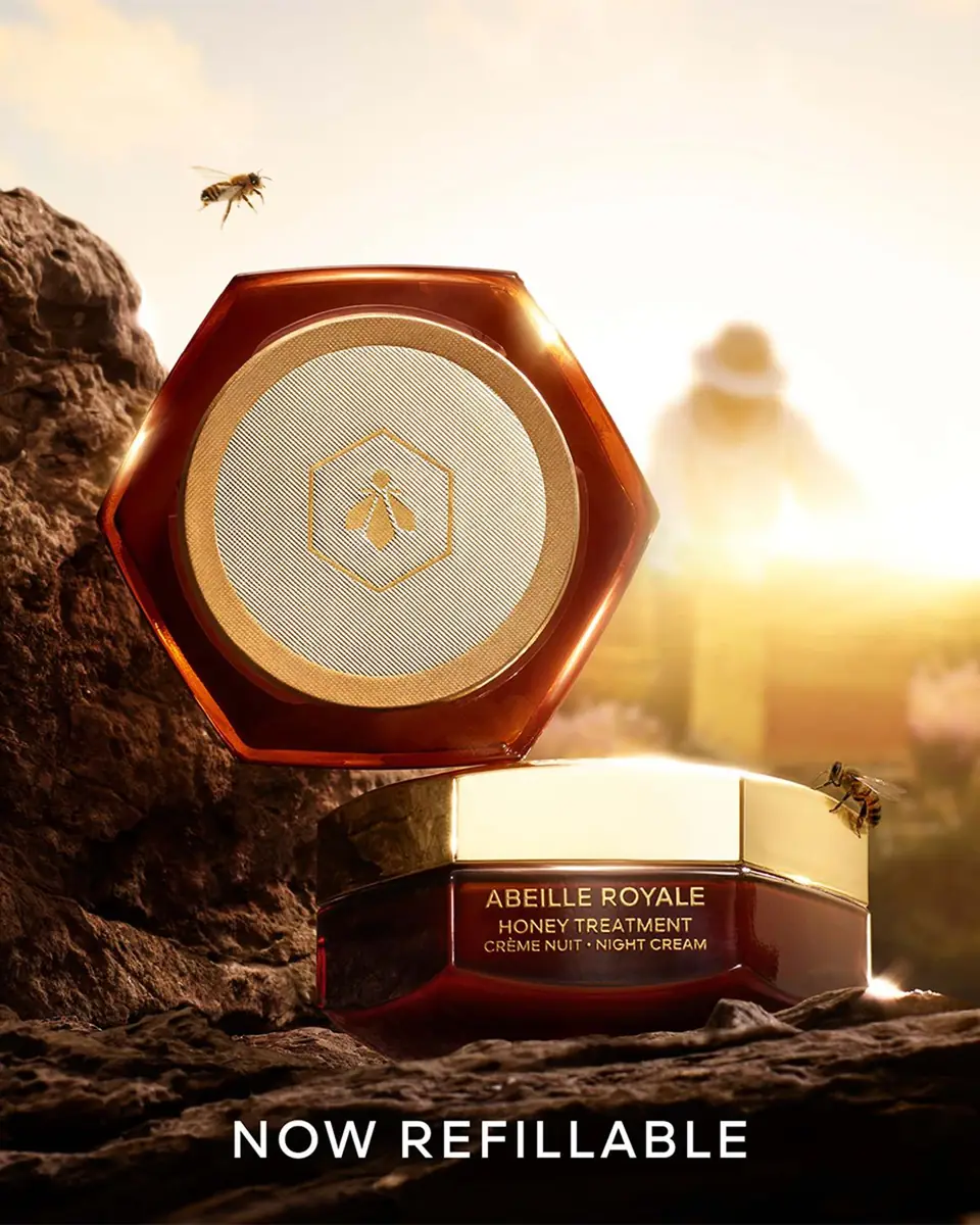 Guerlain Abeille Royale Honey Treatment Night Cream with Hyaluronic Acid, 1.7 oz. | Thumbnail 4 Guerlain Abeille Royale Honey Treatment Night Cream with Hyaluronic Acid, 1.7 oz. | Thumbnail 4