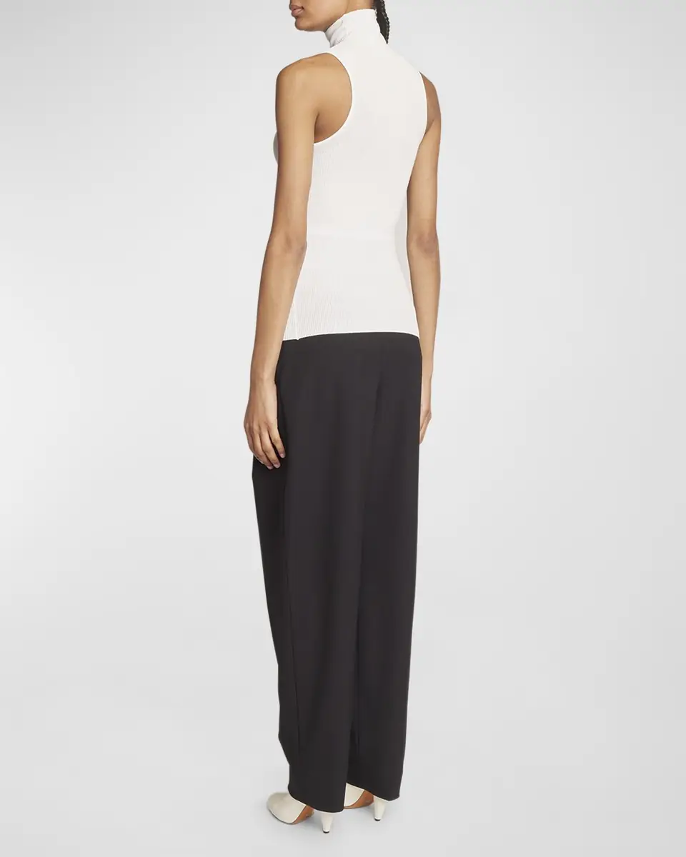 Proenza Schouler Matte Viscose Knit Ribbed Top | Thumbnail 6