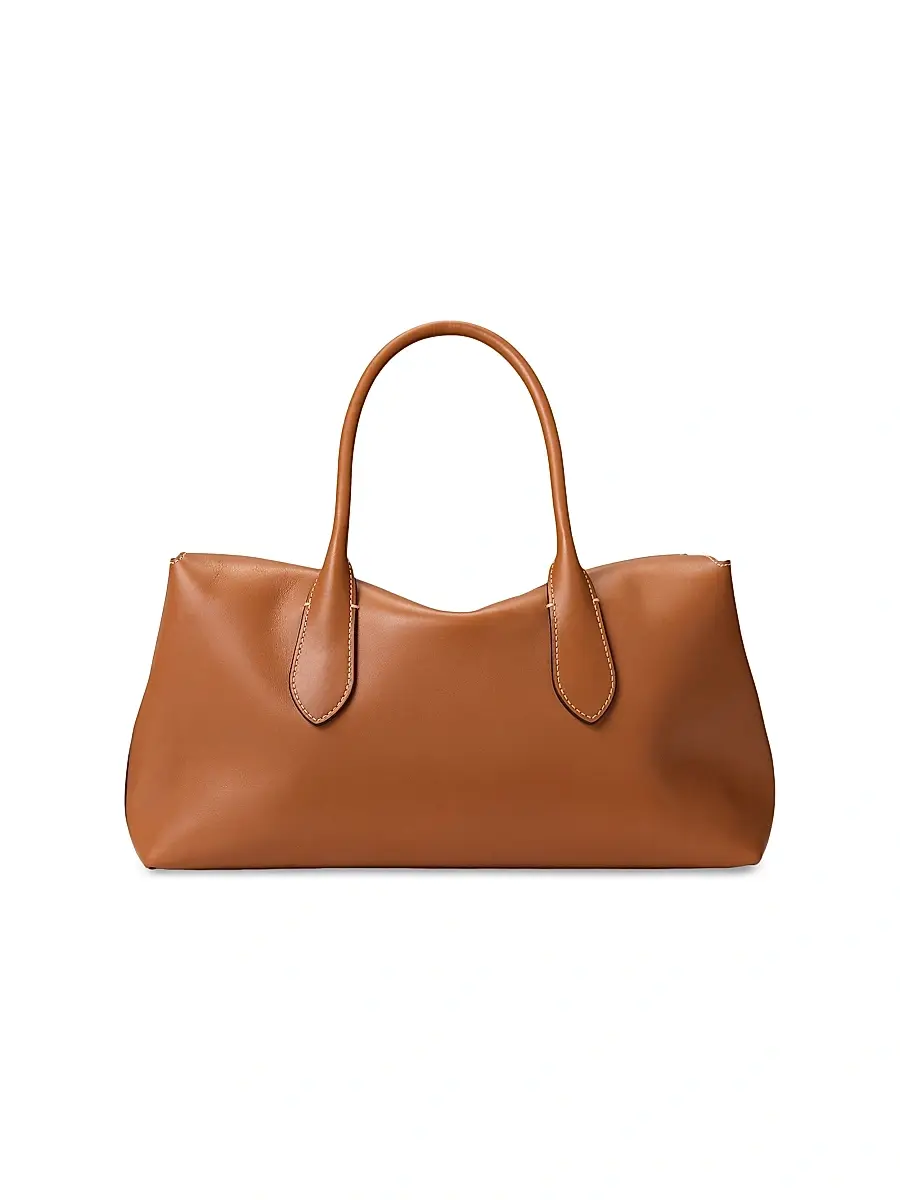 Polo Ralph Lauren Women's Leather Satchel | Thumbnail 5 Polo Ralph Lauren Women's Leather Satchel | Thumbnail 5