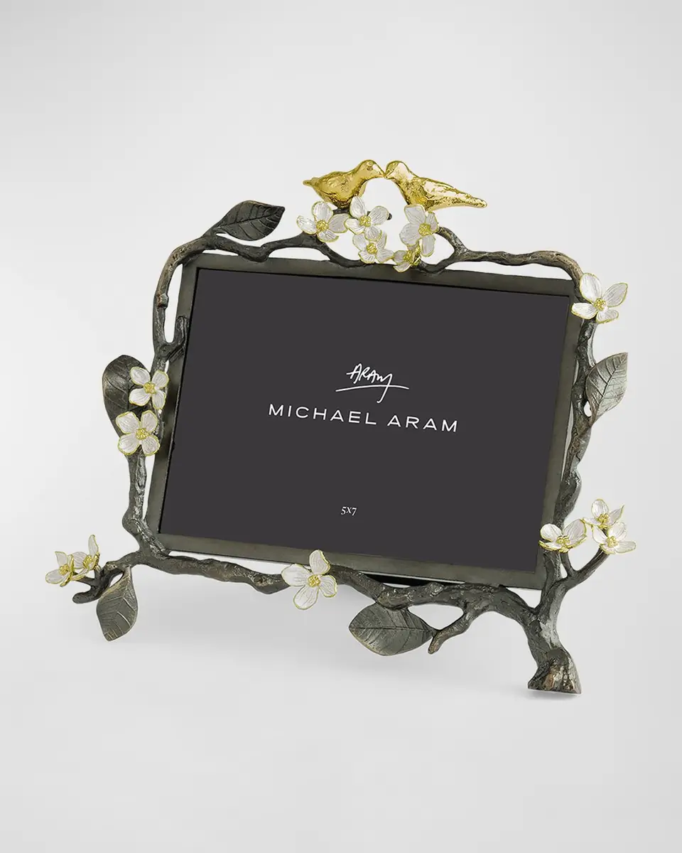 Michael Aram Lovebirds Photo Frame, 5" x 7" | Thumbnail 2