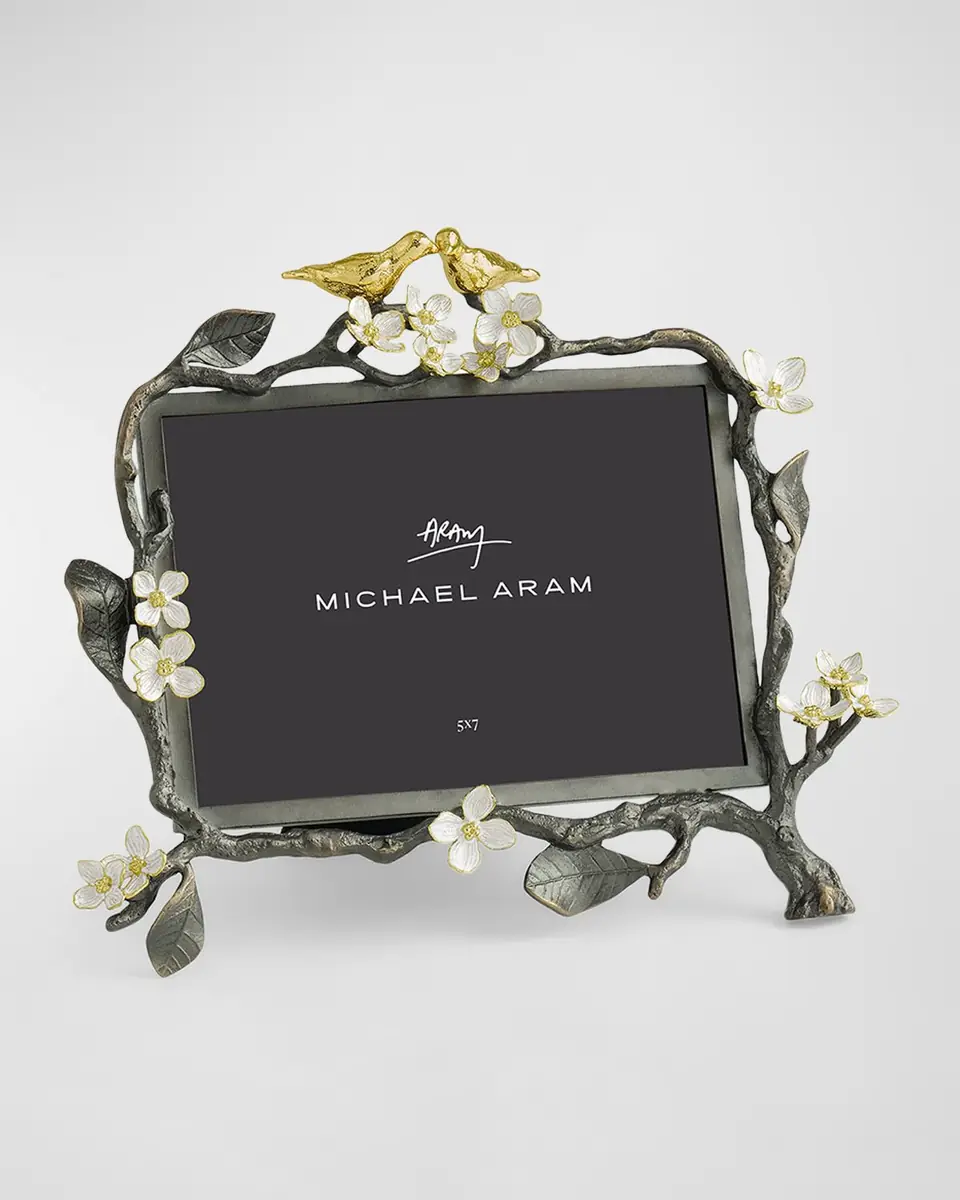 Michael Aram Lovebirds Photo Frame, 5" x 7" | Thumbnail 3