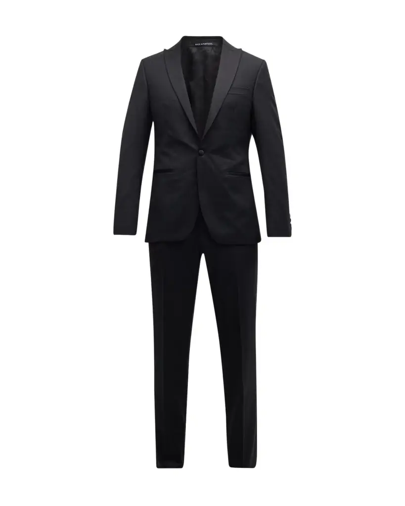 Paul Stuart Men's Wool Peak-Lapel Tuxedo | Image 1 Paul Stuart Men's Wool Peak-Lapel Tuxedo | Image 1
