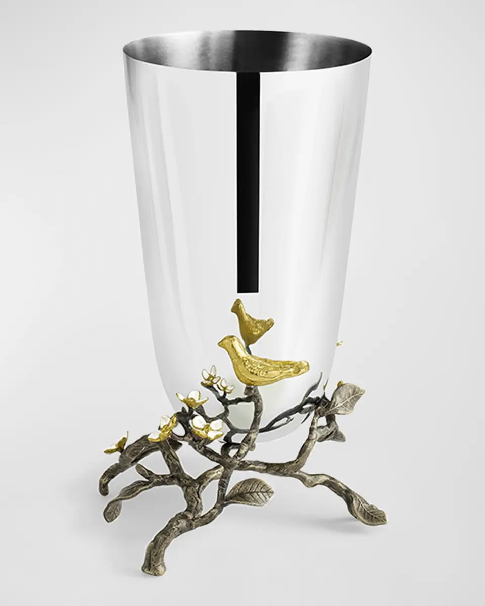 Michael Aram Lovebirds Medium Vase | Thumbnail 3 Michael Aram Lovebirds Medium Vase | Thumbnail 3