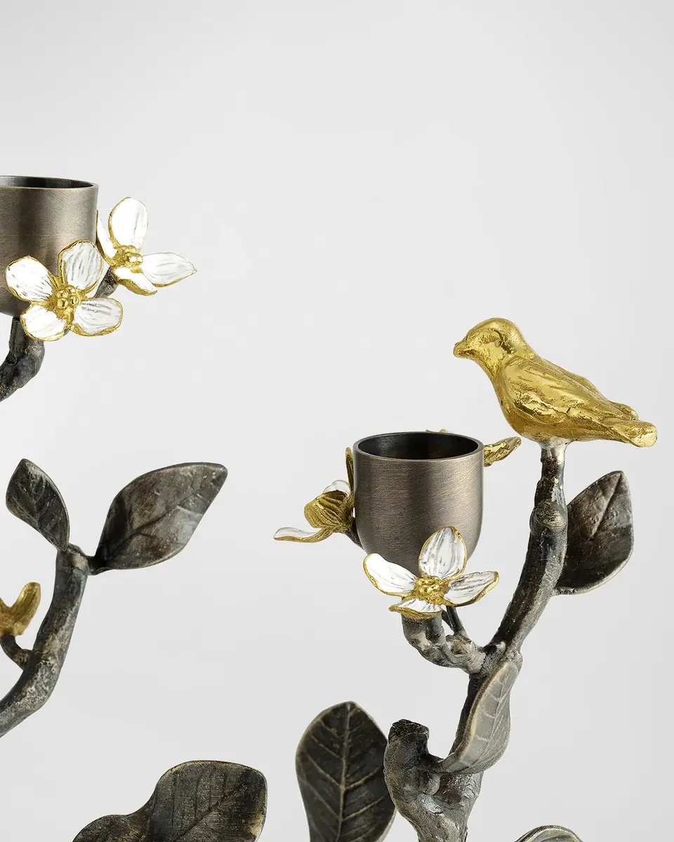 Michael Aram Lovebirds Candlelabra | Thumbnail 5