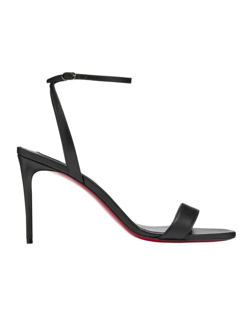Christian Louboutin 85mm Loubigirl Ankle-Strap Sandals | Image 1 Christian Louboutin 85mm Loubigirl Ankle-Strap Sandals | Image 1