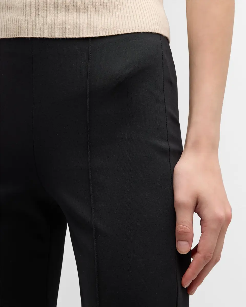 Alice + Olivia Emiko High-Waisted Slit-Cuff Pants | Thumbnail 6