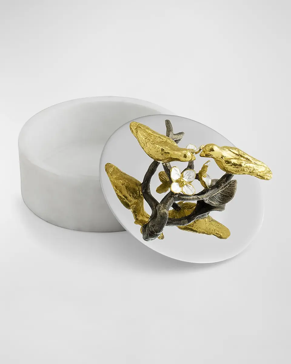 Michael Aram Lovebirds Trinket Box | Thumbnail 3
