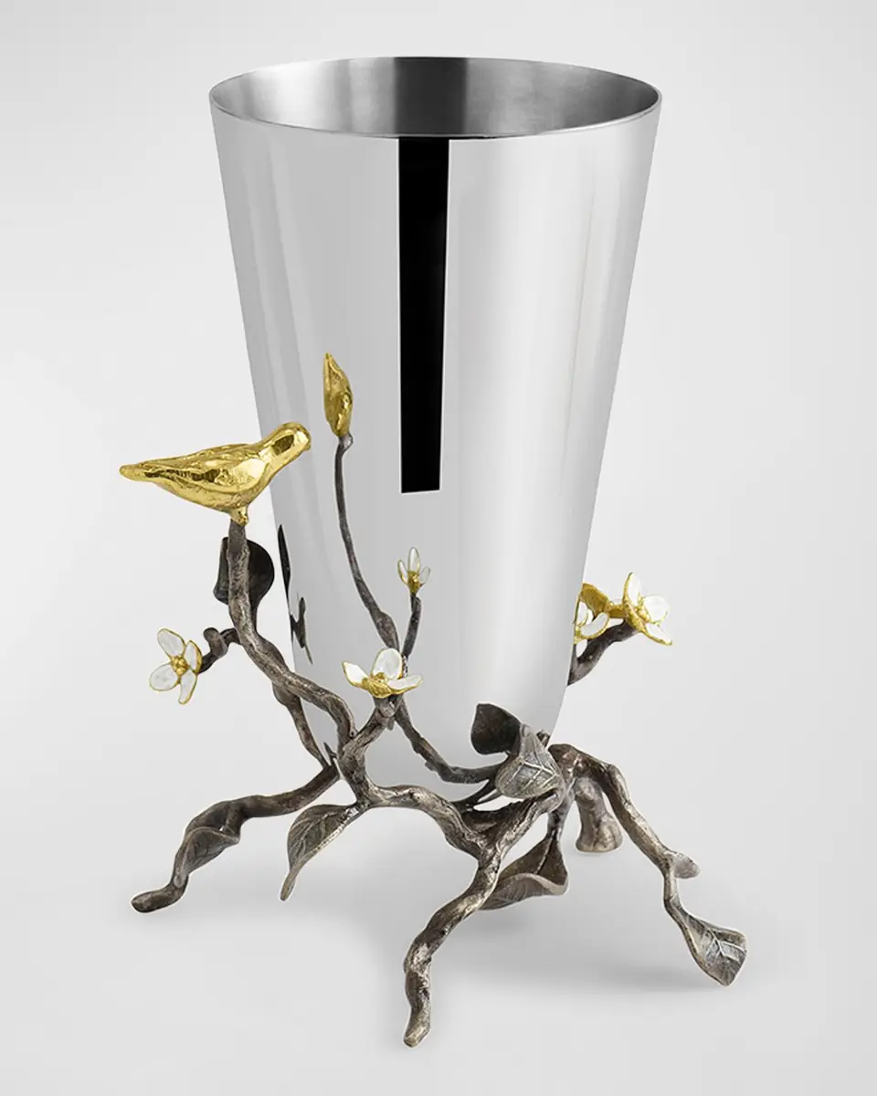 Michael Aram Lovebirds Small Vase | Thumbnail 3 Michael Aram Lovebirds Small Vase | Thumbnail 3