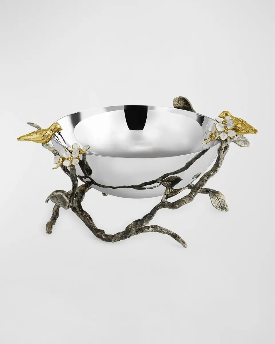 Michael Aram Lovebirds Medium Bowl | Thumbnail 2