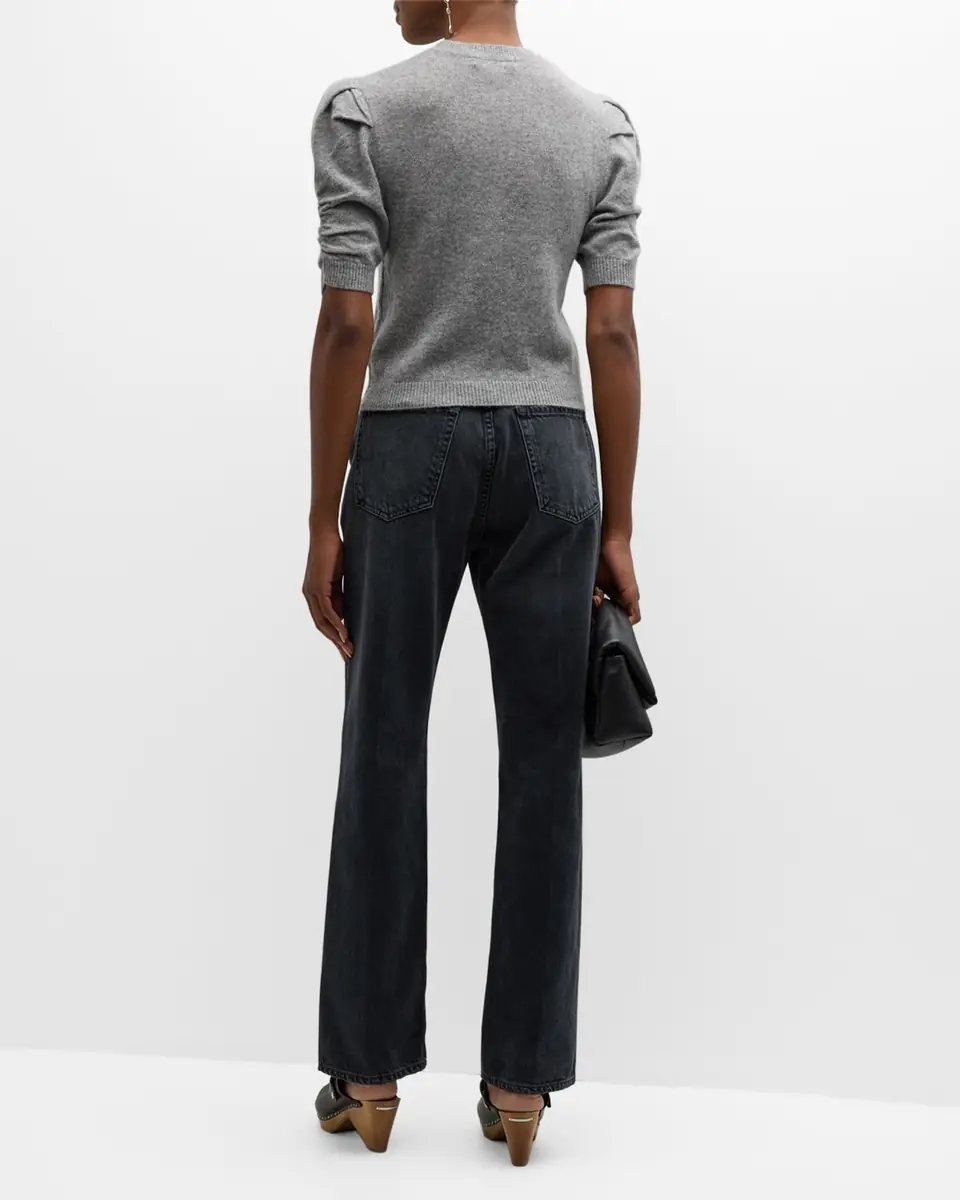 Frame Ruched Cashmere-Wool Sweater | Thumbnail 7 Frame Ruched Cashmere-Wool Sweater | Thumbnail 7