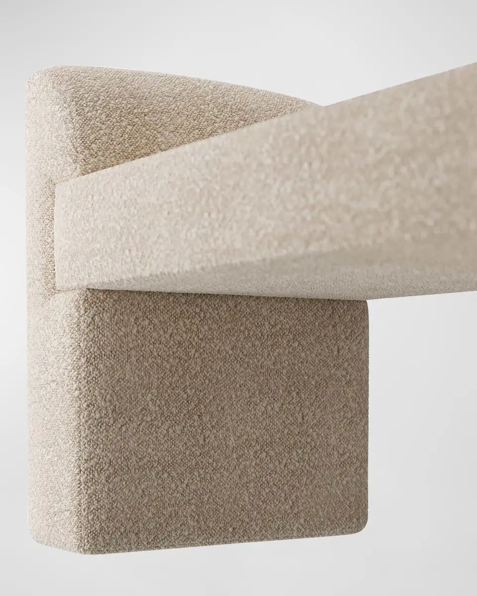 Arteriors Windemere Sherpa Bench - 49" | Thumbnail 4 Arteriors Windemere Sherpa Bench - 49" | Thumbnail 4