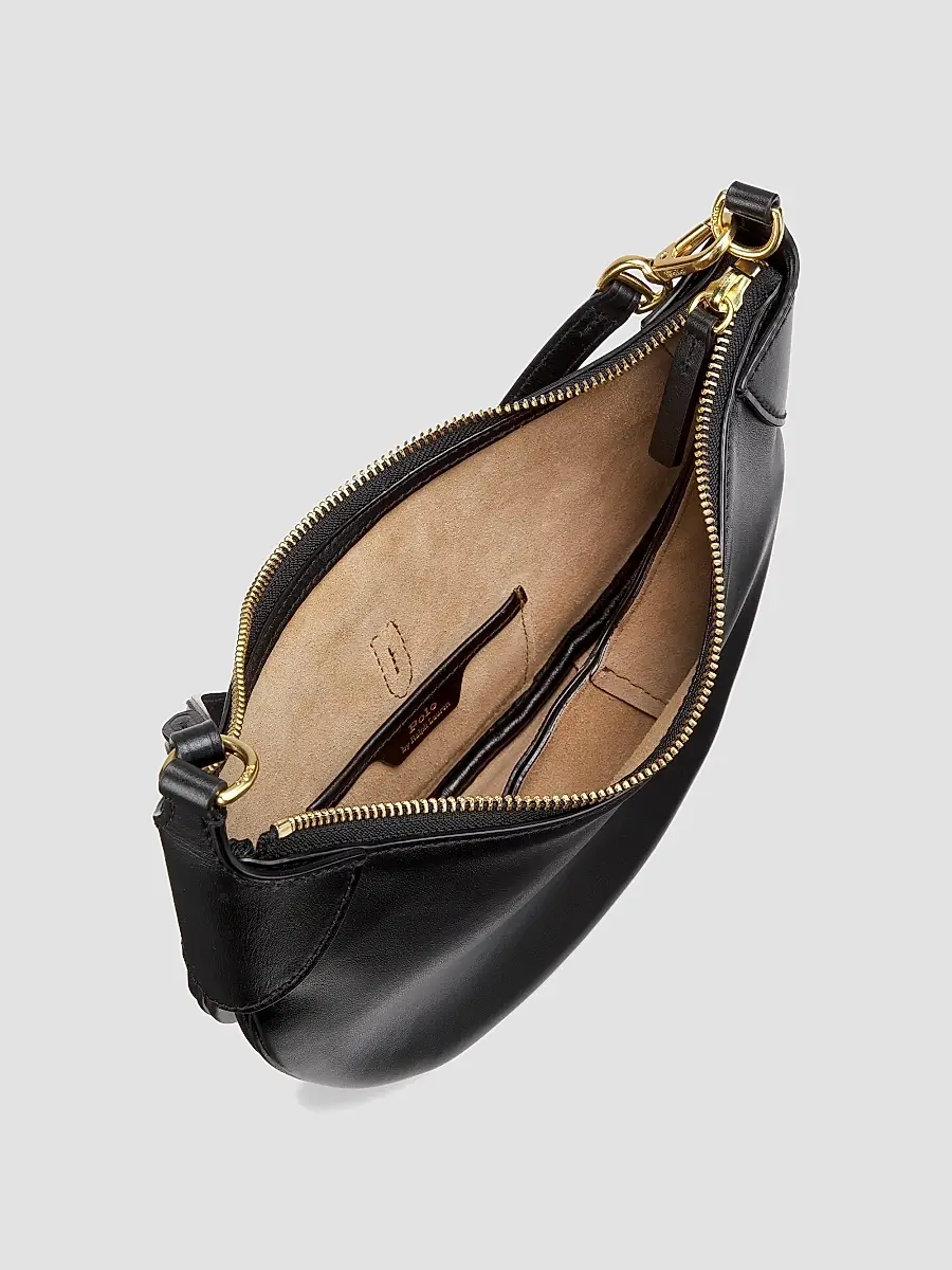 Polo Ralph Lauren Women's Mini Polo ID Leather Shoulder Bag | Thumbnail 3 Polo Ralph Lauren Women's Mini Polo ID Leather Shoulder Bag | Thumbnail 3