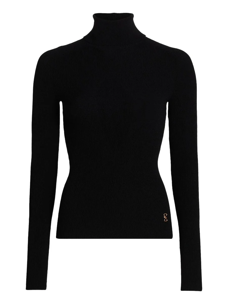 Proenza Schouler Women's Fox Ribbed Turtleneck Top