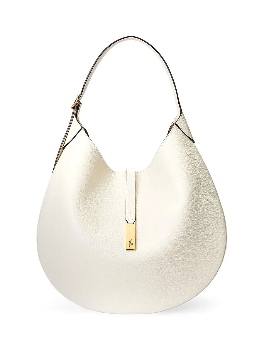 Polo Ralph Lauren Women's Polo ID Leather Shoulder Bag - | Image 1 Polo Ralph Lauren Women's Polo ID Leather Shoulder Bag - | Image 1