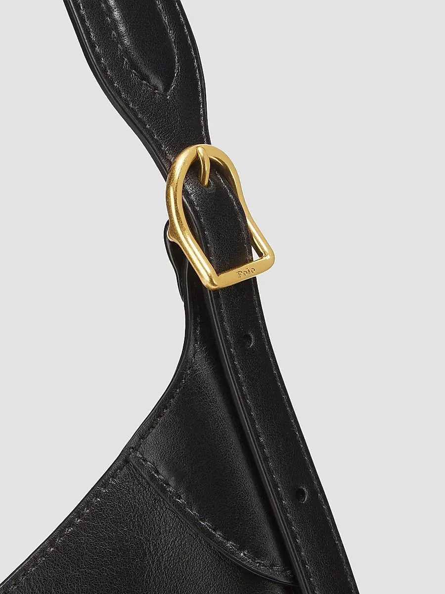 Polo Ralph Lauren Women's Polo ID Large Leather Shoulder Bag | Thumbnail 6 Polo Ralph Lauren Women's Polo ID Large Leather Shoulder Bag | Thumbnail 6
