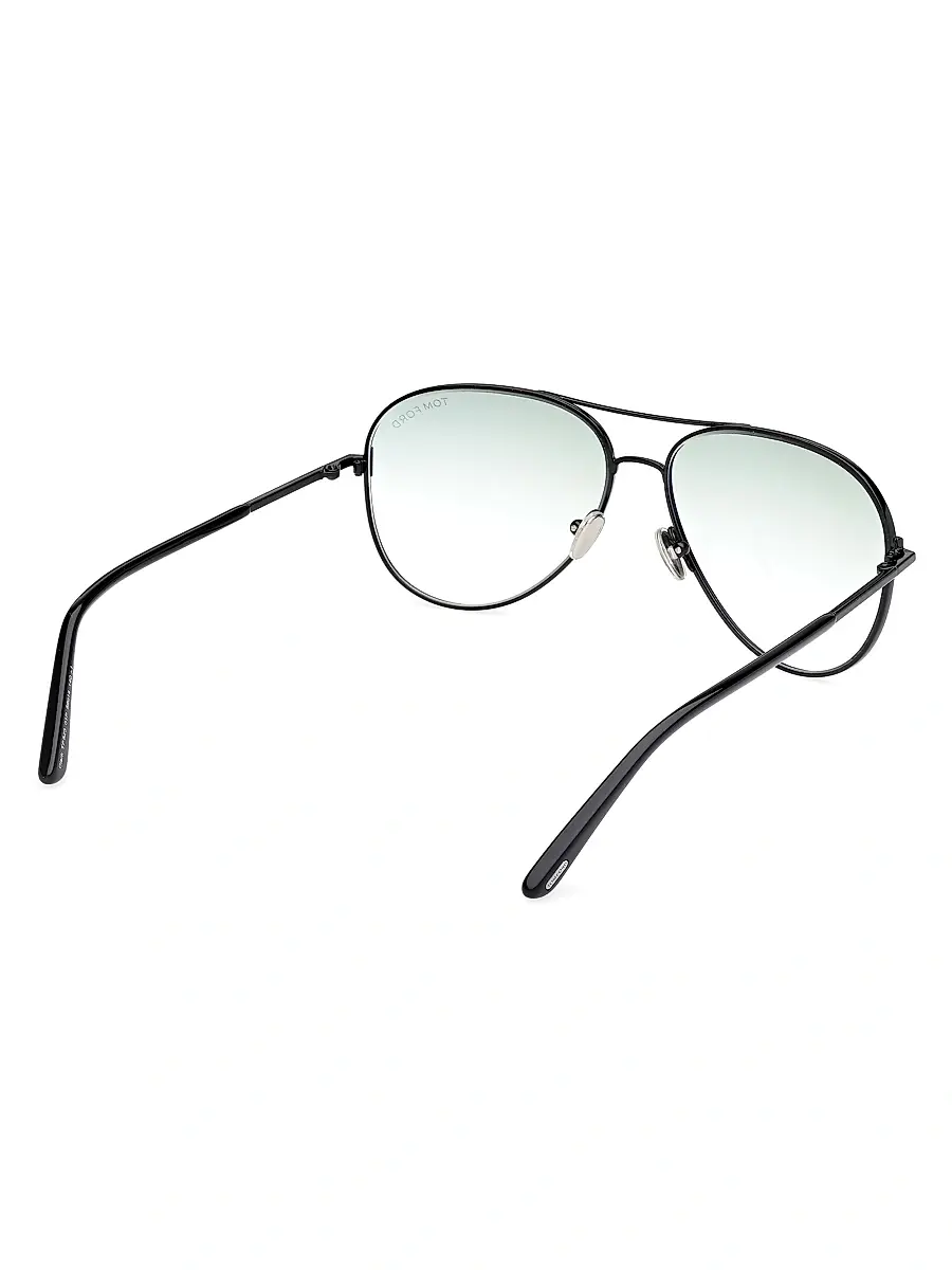 Tom Ford Women's Clark 59MM Aviator Sunglasses | Thumbnail 6 Tom Ford Women's Clark 59MM Aviator Sunglasses | Thumbnail 6