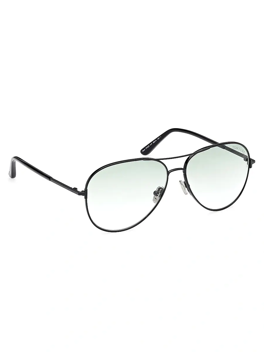 Tom Ford Women's Clark 59MM Aviator Sunglasses | Thumbnail 8 Tom Ford Women's Clark 59MM Aviator Sunglasses | Thumbnail 8