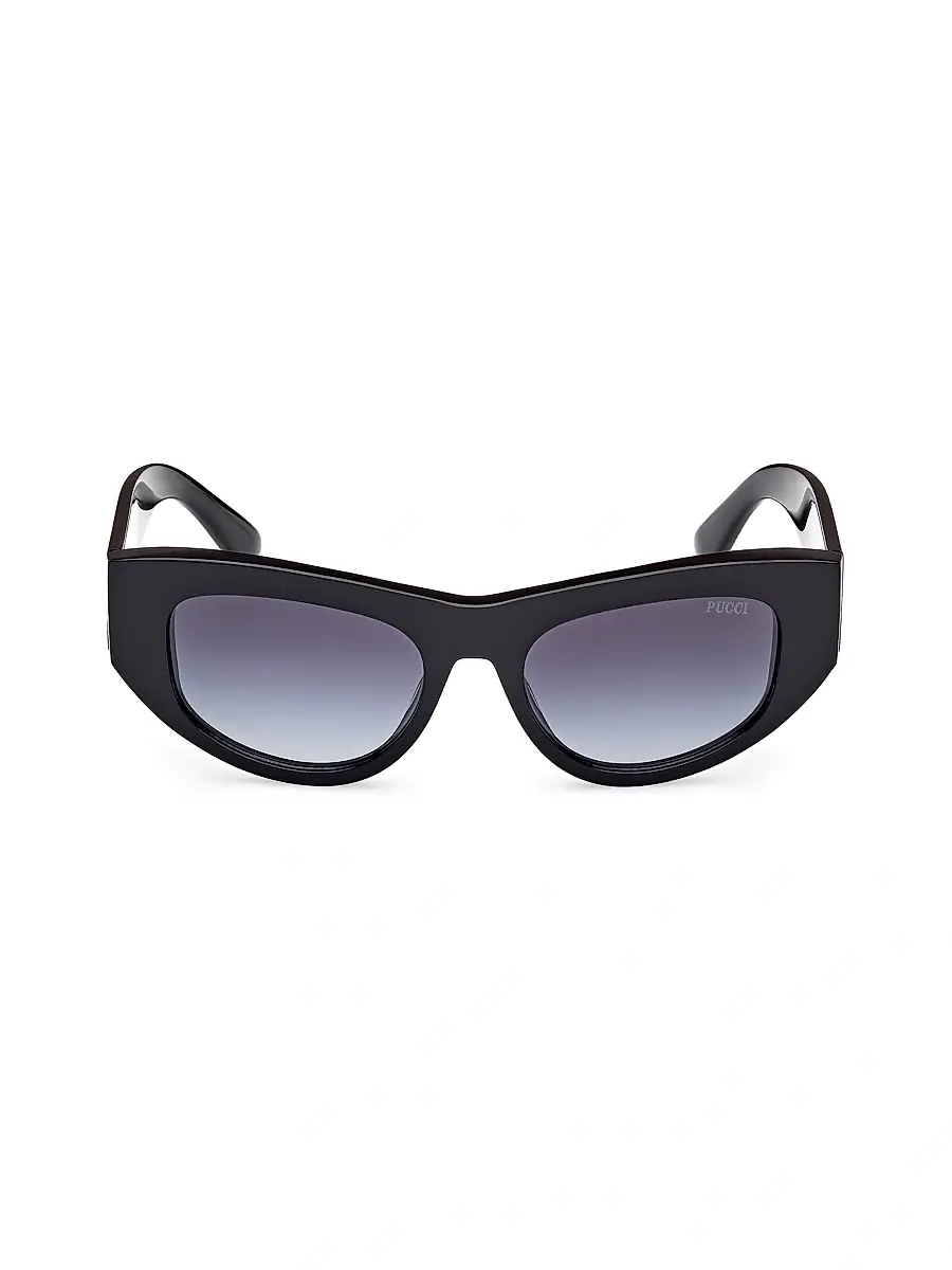PUCCI Women's Gradient 52MM Geometric Sunglasses | Thumbnail 2 PUCCI Women's Gradient 52MM Geometric Sunglasses | Thumbnail 2