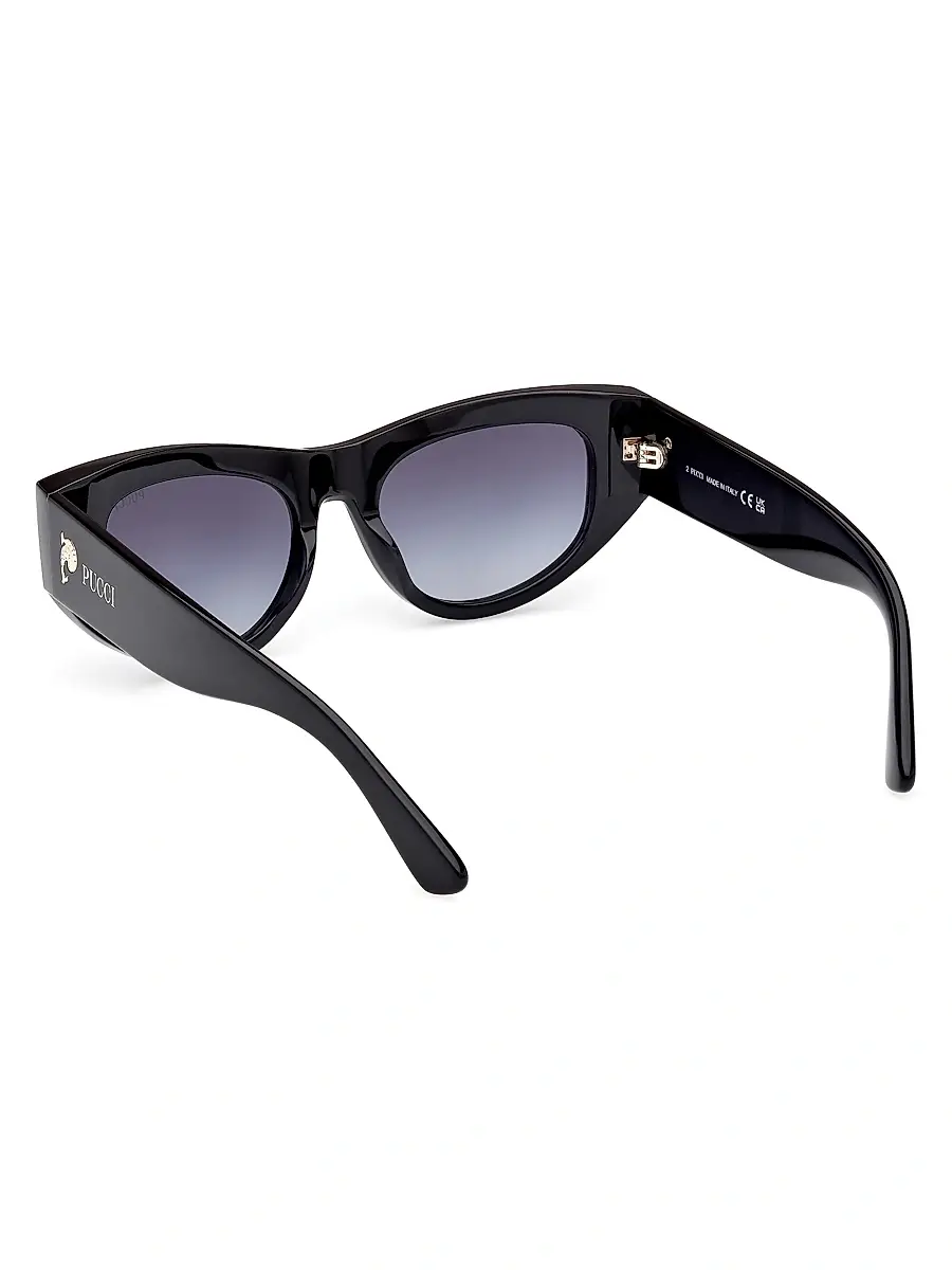 PUCCI Women's Gradient 52MM Geometric Sunglasses | Thumbnail 4 PUCCI Women's Gradient 52MM Geometric Sunglasses | Thumbnail 4