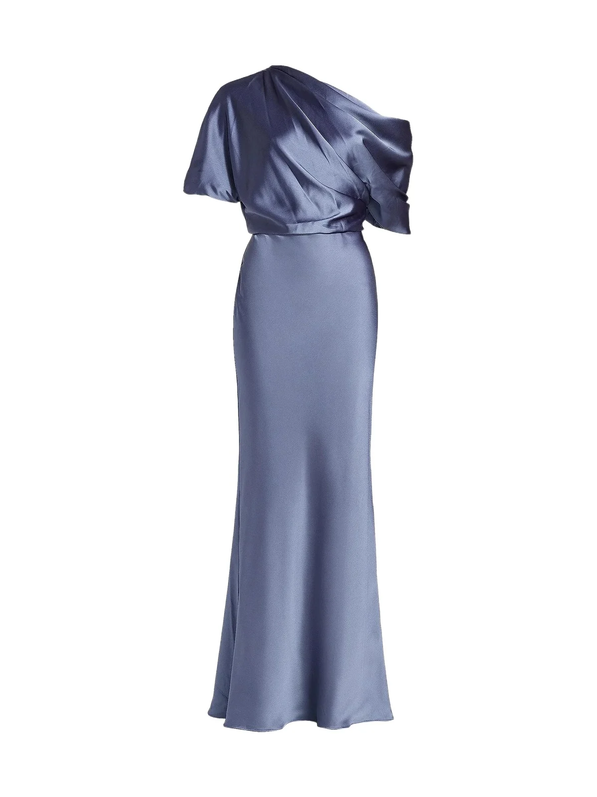 Women's Satin One-Shoulder Gown Women's Satin One-Shoulder Gown