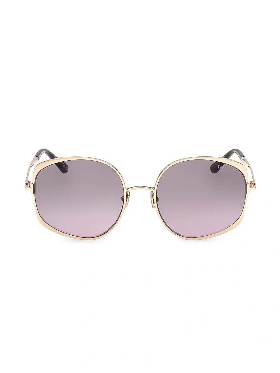 Tom Ford Women's Abbey 58MM Geometric Sunglasses | Thumbnail 2 Tom Ford Women's Abbey 58MM Geometric Sunglasses | Thumbnail 2