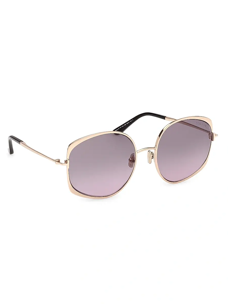 Tom Ford Women's Abbey 58MM Geometric Sunglasses | Thumbnail 8 Tom Ford Women's Abbey 58MM Geometric Sunglasses | Thumbnail 8