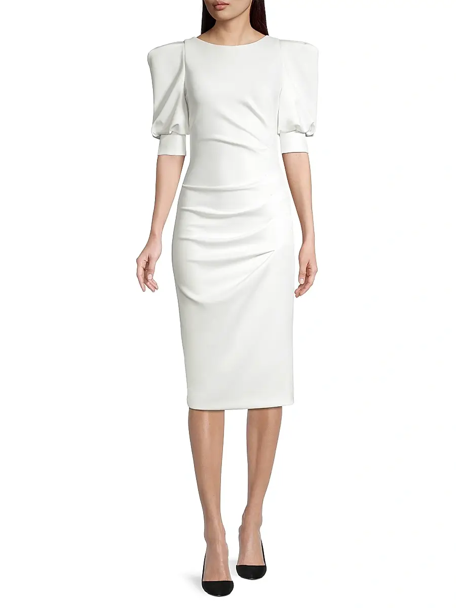 BLACK HALO Women's Zella Scoopback Cocktail Dress | Thumbnail 2