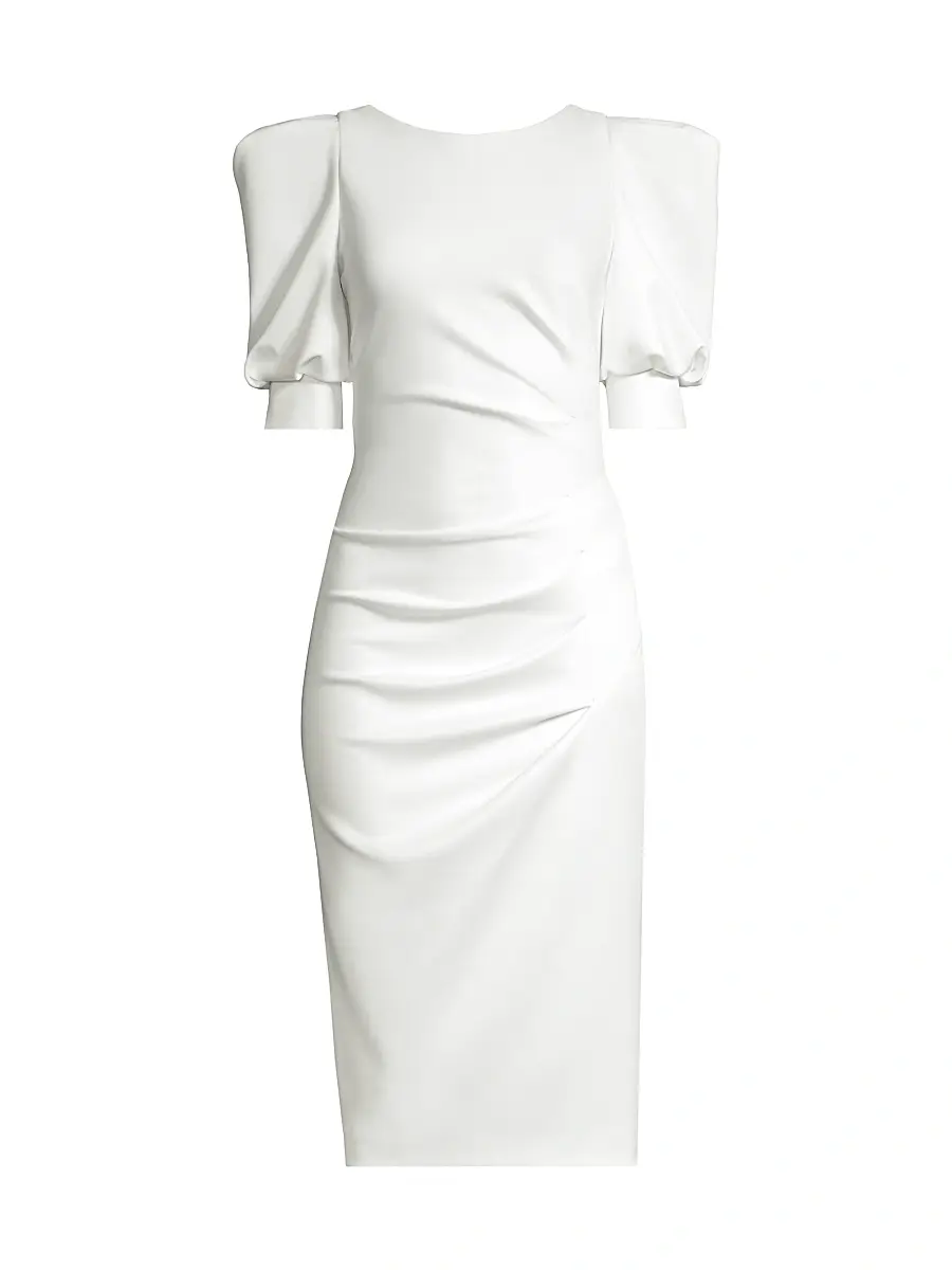 BLACK HALO Women's Zella Scoopback Cocktail Dress - Whip Cream - Size 2 | Image 1 BLACK HALO Women's Zella Scoopback Cocktail Dress - Whip Cream - Size 2 | Image 1