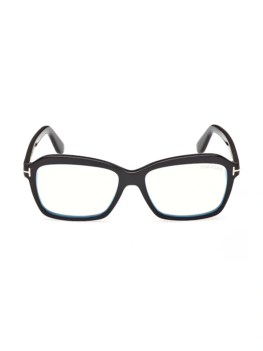 Tom Ford Women's 54MM Blue Block Rectangular Sunglasses | Thumbnail 2 Tom Ford Women's 54MM Blue Block Rectangular Sunglasses | Thumbnail 2