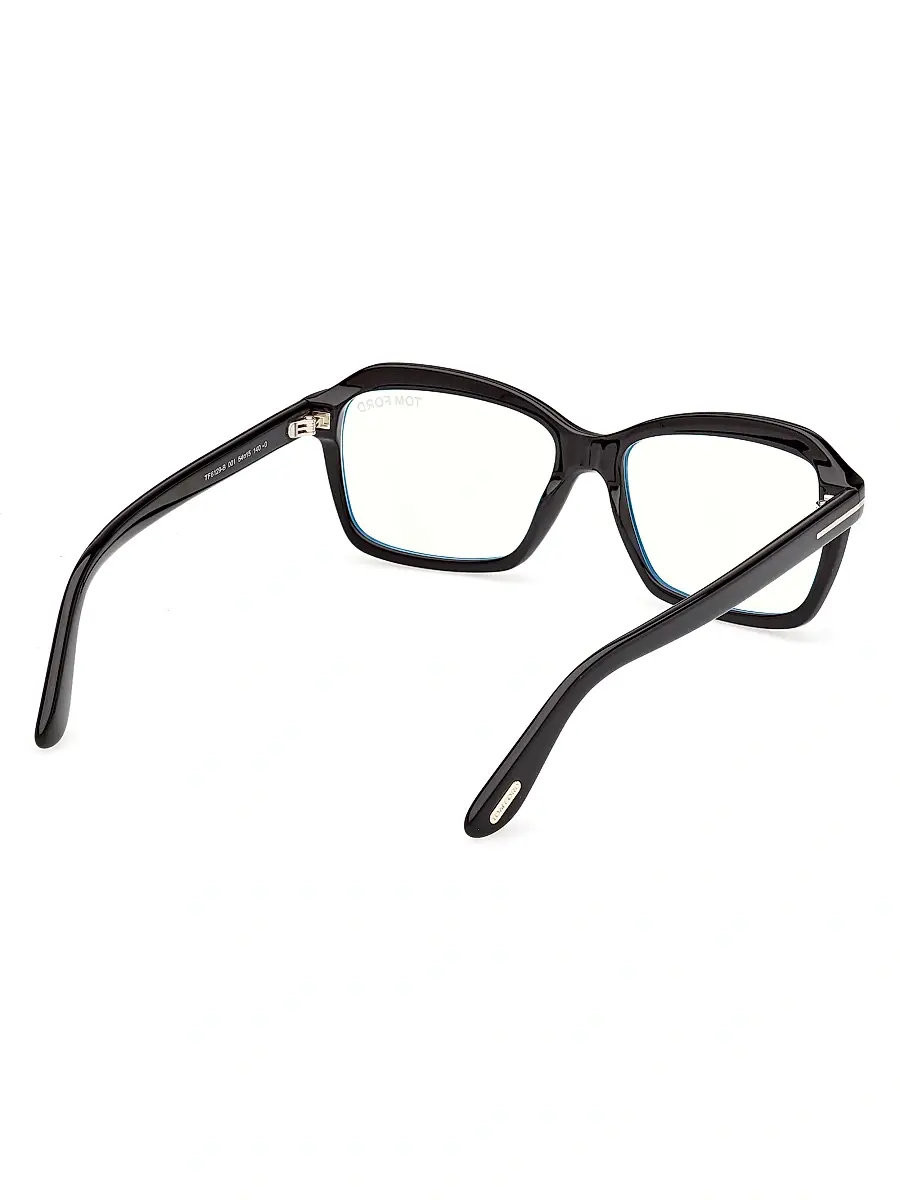 Tom Ford Women's 54MM Blue Block Rectangular Sunglasses | Thumbnail 6 Tom Ford Women's 54MM Blue Block Rectangular Sunglasses | Thumbnail 6