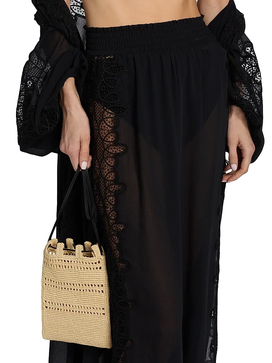 Ramy Brook Women's Athena Lace Wide-Leg Cover-Up Pants | Thumbnail 6 Ramy Brook Women's Athena Lace Wide-Leg Cover-Up Pants | Thumbnail 6