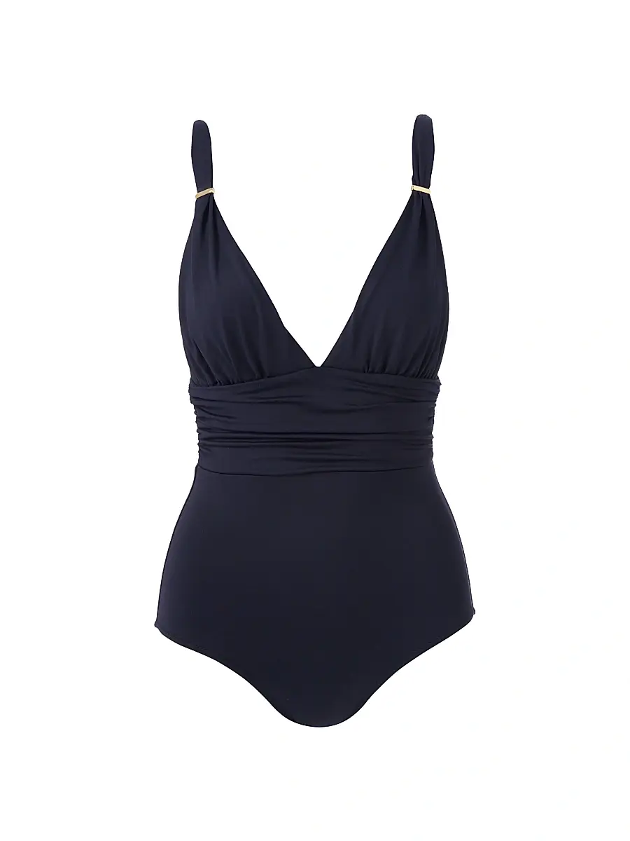 Melissa Odabash Women's Panarea Core One-Piece Swimsuit - Black | Image 1 Melissa Odabash Women's Panarea Core One-Piece Swimsuit - Black | Image 1