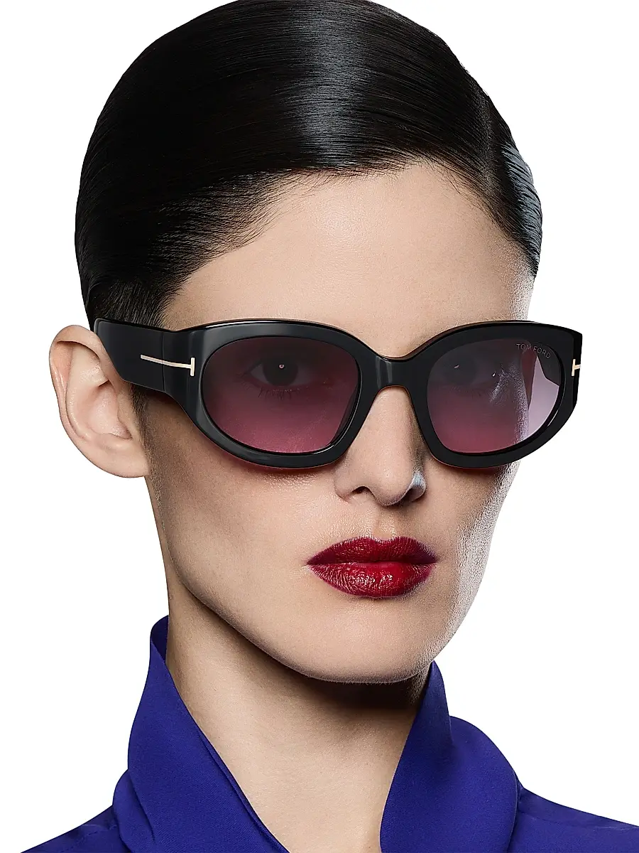 Tom Ford Women's Arizona 53MM Rectangular Sunglasses | Thumbnail 8 Tom Ford Women's Arizona 53MM Rectangular Sunglasses | Thumbnail 8