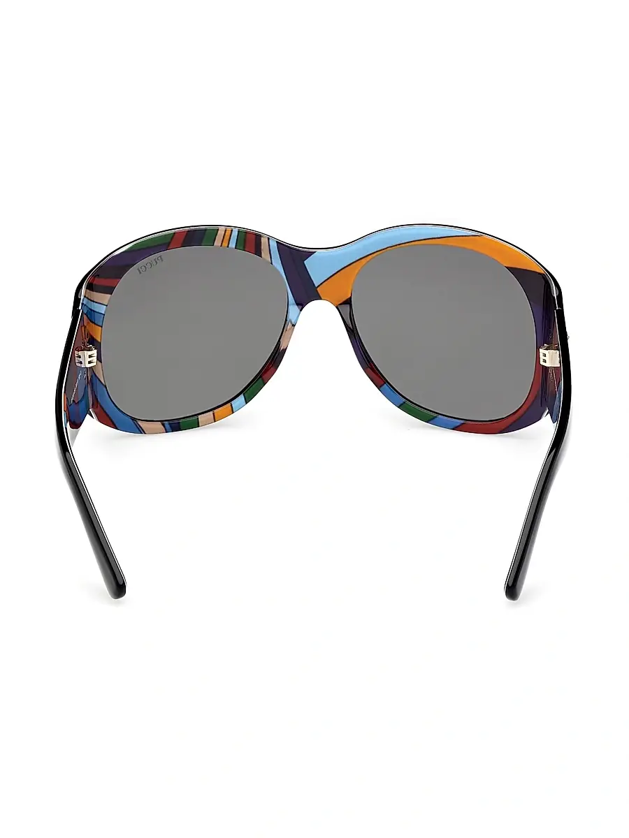 PUCCI Women's 59MM Oval Sunglasses | Thumbnail 4