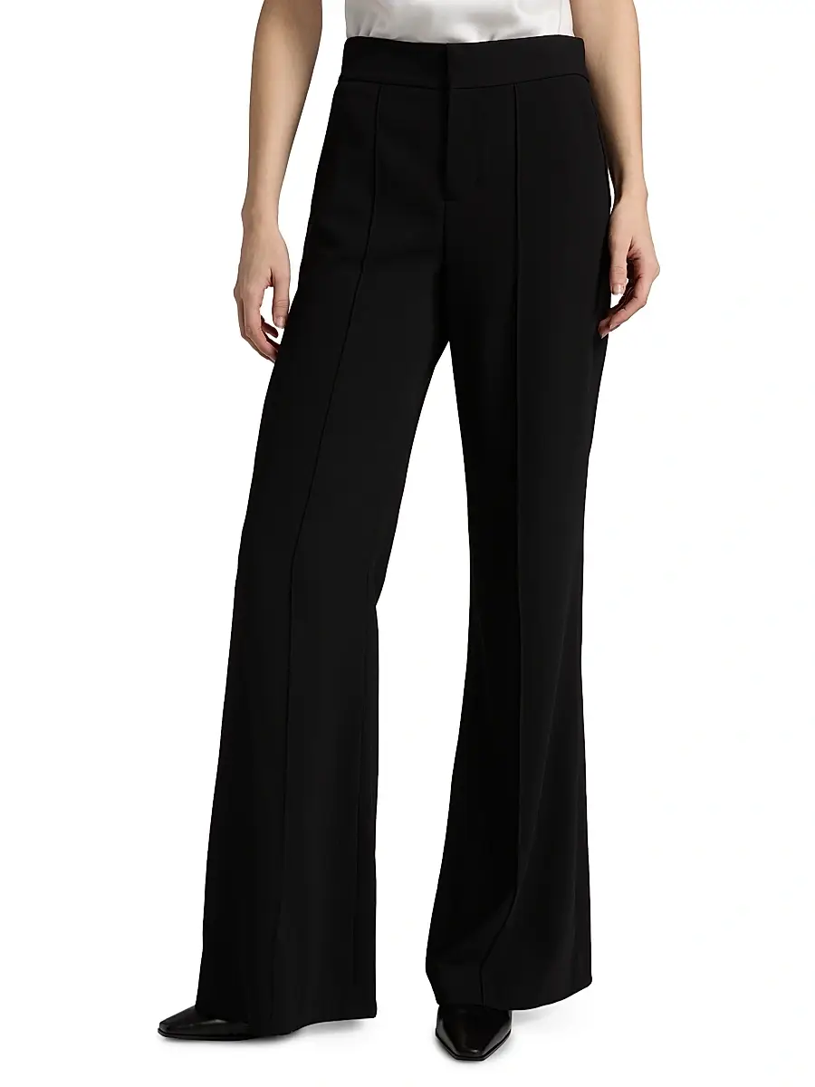 Alice + Olivia Women's Dylan High-Waist Wide-Leg Pants | Thumbnail 3 Alice + Olivia Women's Dylan High-Waist Wide-Leg Pants | Thumbnail 3