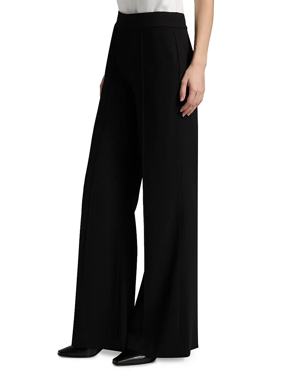 Alice + Olivia Women's Dylan High-Waist Wide-Leg Pants | Thumbnail 4 Alice + Olivia Women's Dylan High-Waist Wide-Leg Pants | Thumbnail 4