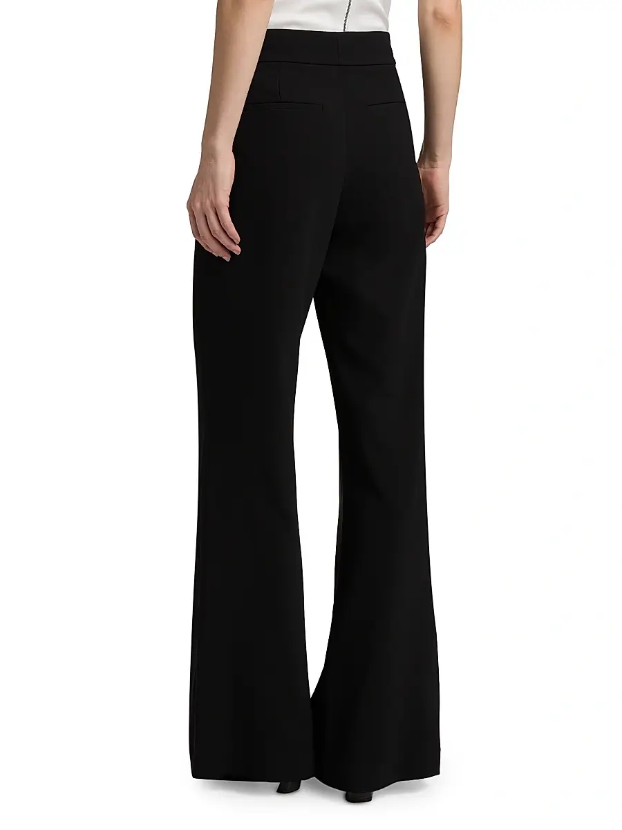 Alice + Olivia Women's Dylan High-Waist Wide-Leg Pants | Thumbnail 5 Alice + Olivia Women's Dylan High-Waist Wide-Leg Pants | Thumbnail 5