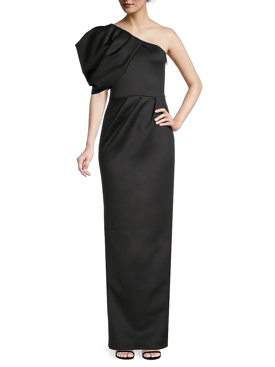BLACK HALO Women's Egan One-Shoulder Gown | Thumbnail 2