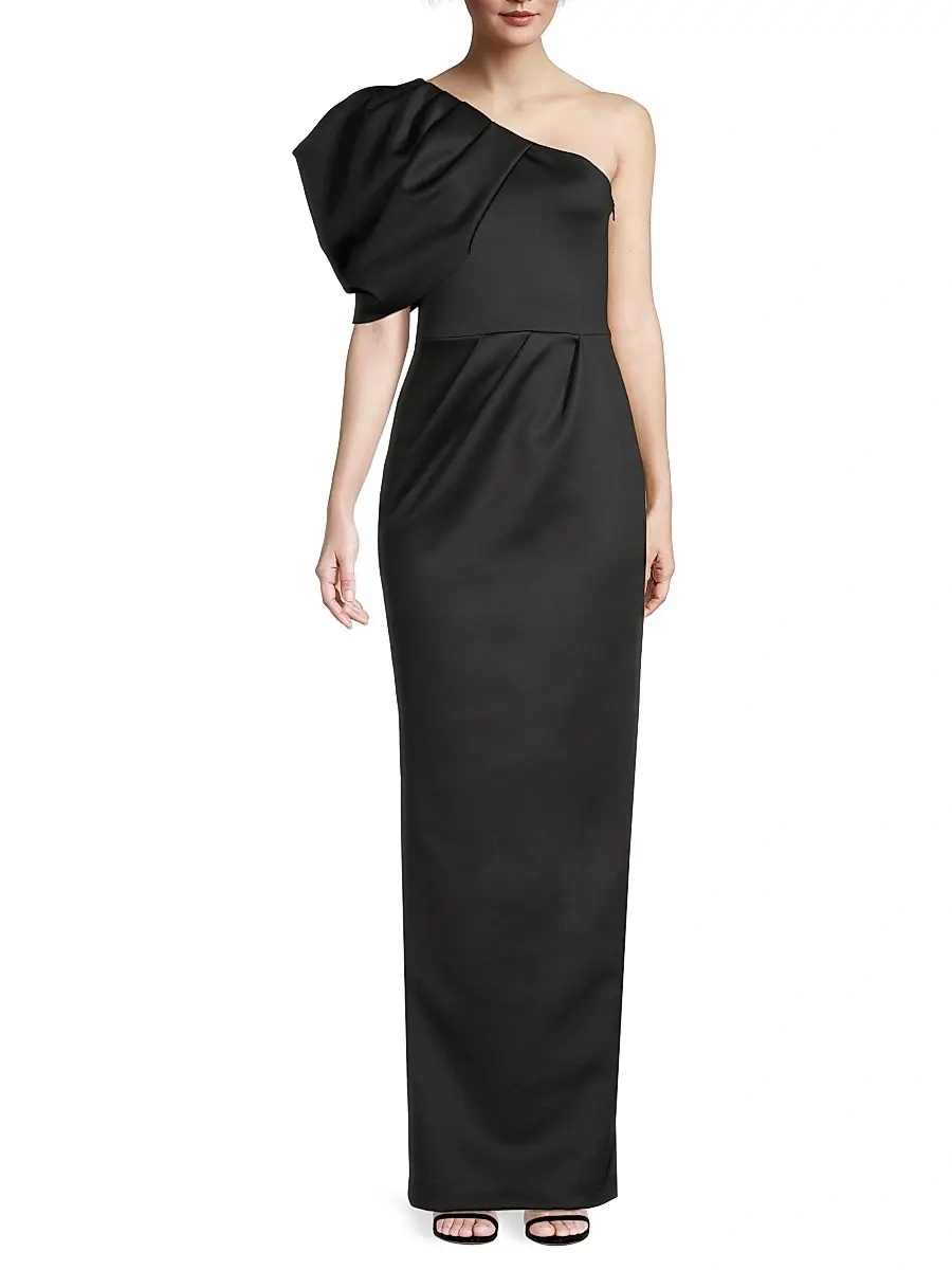 BLACK HALO Women's Egan One-Shoulder Gown | Thumbnail 3